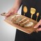 Acacia Wood Cutting Board with Handle Small Charcuterie Boards Wooden Chopping Board Decorative Mini Cutting Boards for Kitchen Meat Teak Bread Cheese Board Platter Butcher Block Food Serving Tray